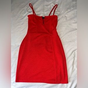 PRETTY LITTLE THING Red Mini Dress